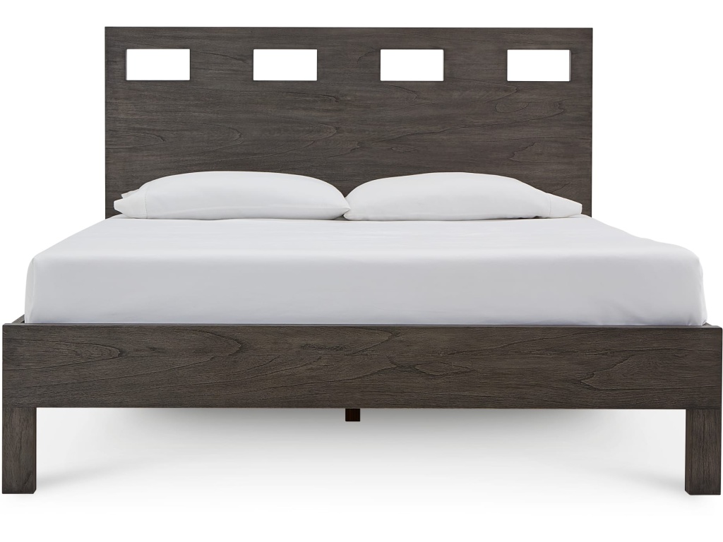 Riva Wood Bed in Sharkskin - image 3