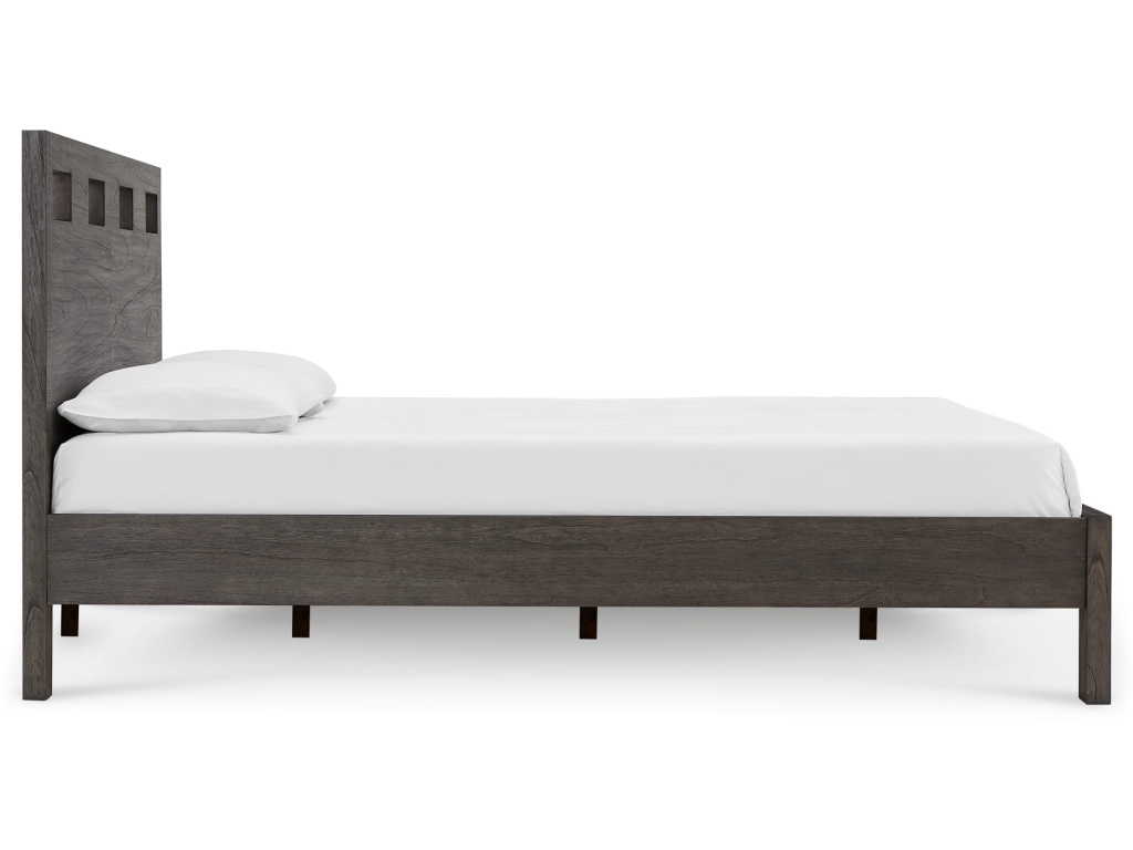 Riva Wood Bed in Sharkskin - image 4