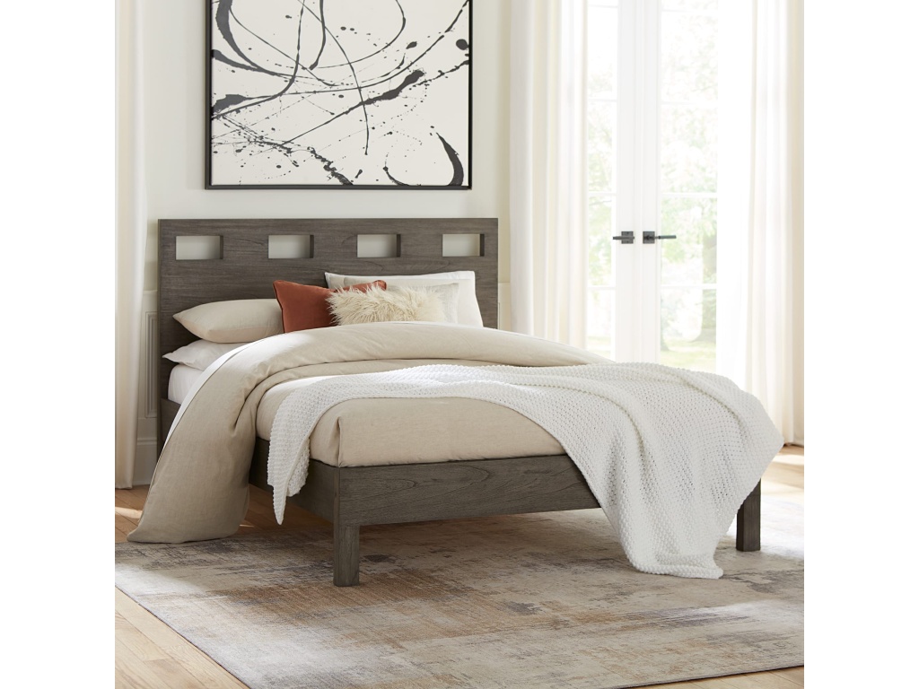 Riva Wood Bed in Sharkskin - image 7