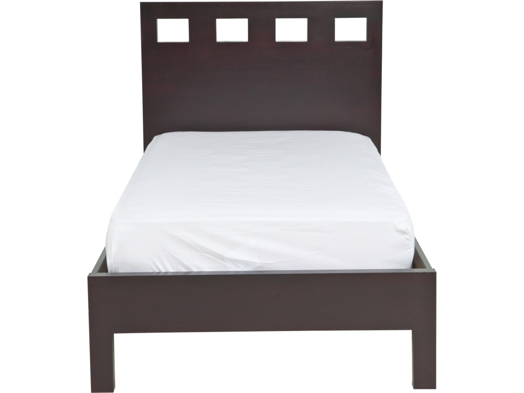 Riva Wood Platform Bed in Espresso - image 5
