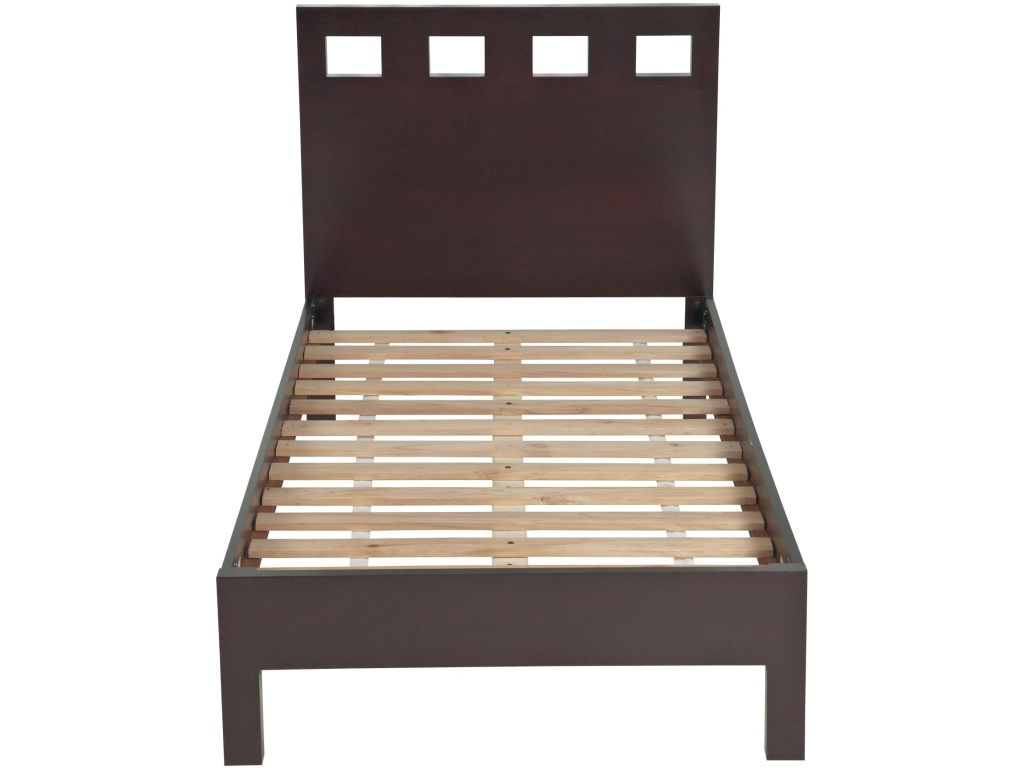 Riva Wood Platform Bed in Espresso - image 7