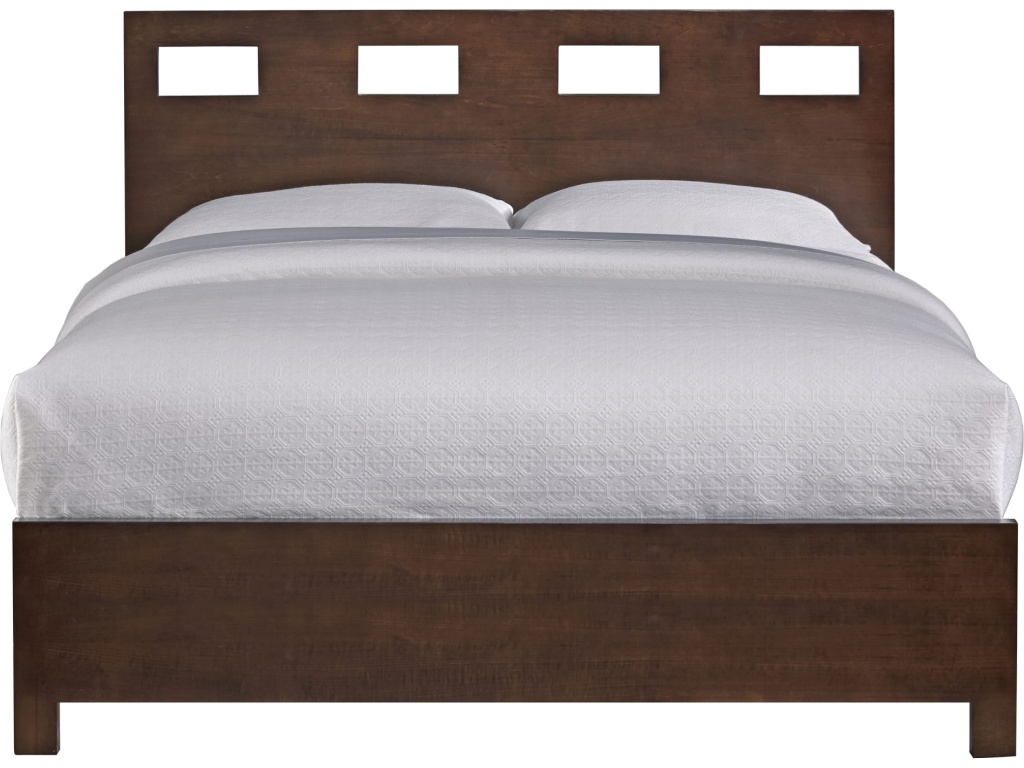 Riva Wood Storage Bed in Chocolate Brown - image 3