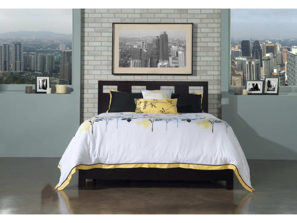 Riva Wood Storage Bed in Espresso - image 1
