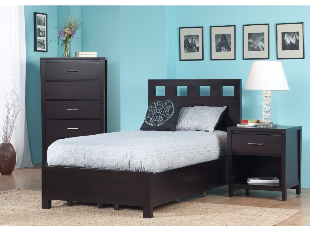 Riva Wood Storage Bed in Espresso - image 2