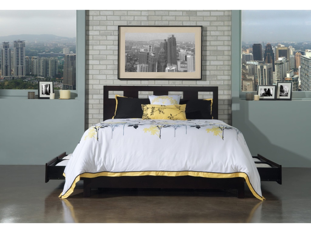 Riva Wood Storage Bed in Espresso - image 3