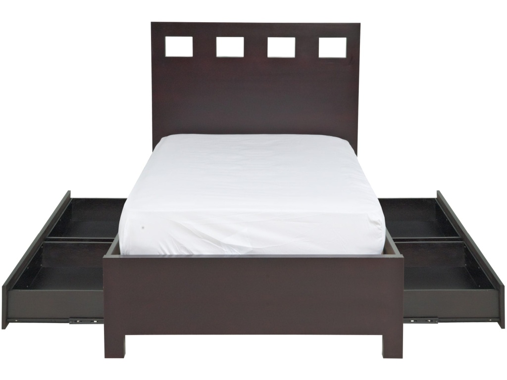 Riva Wood Storage Bed in Espresso - image 6