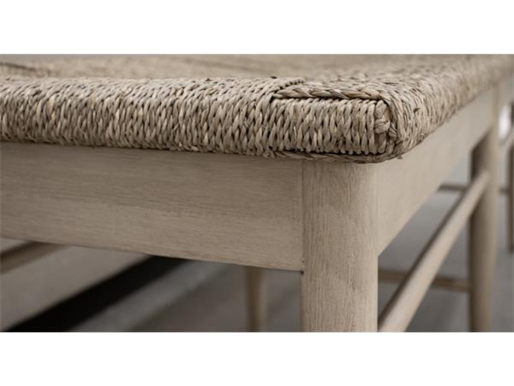 Rush Seat Dining Bench - image 4
