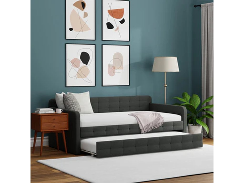 Tufted Daybed with Trundle - image 2