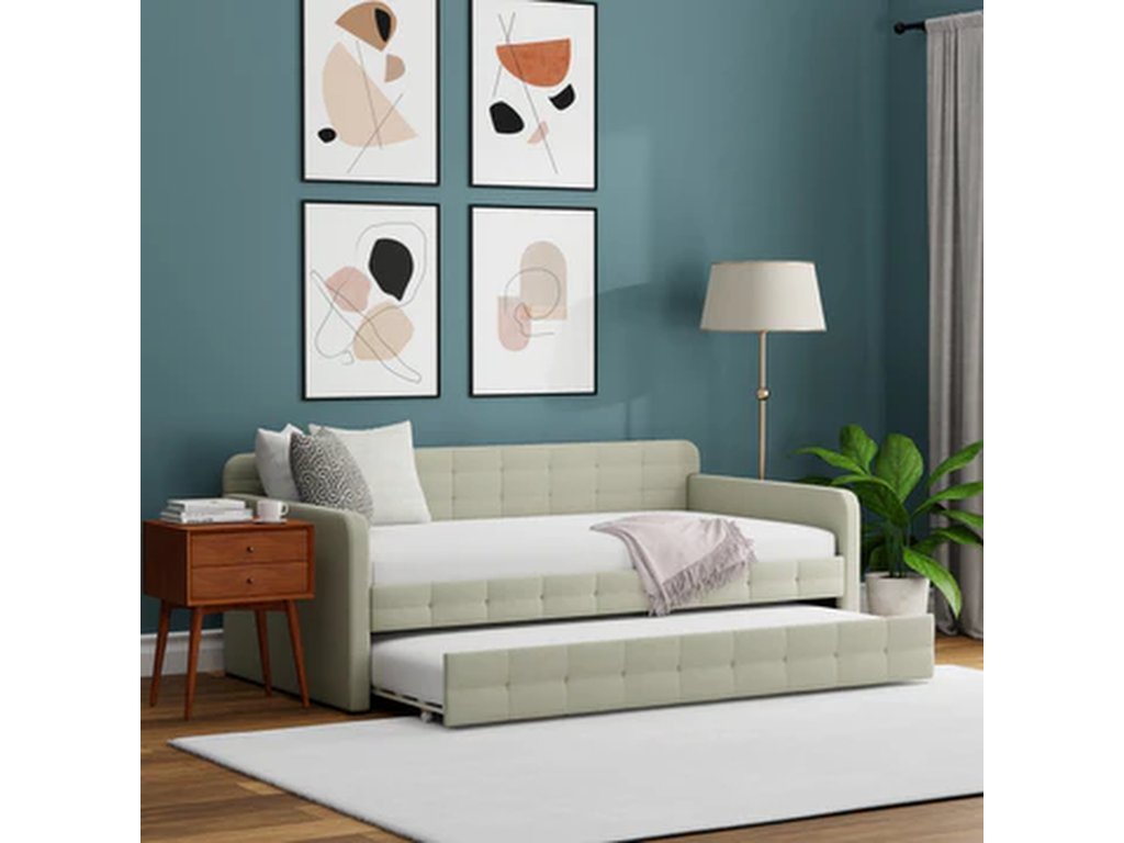 Tufted Daybed with Trundle - image 11