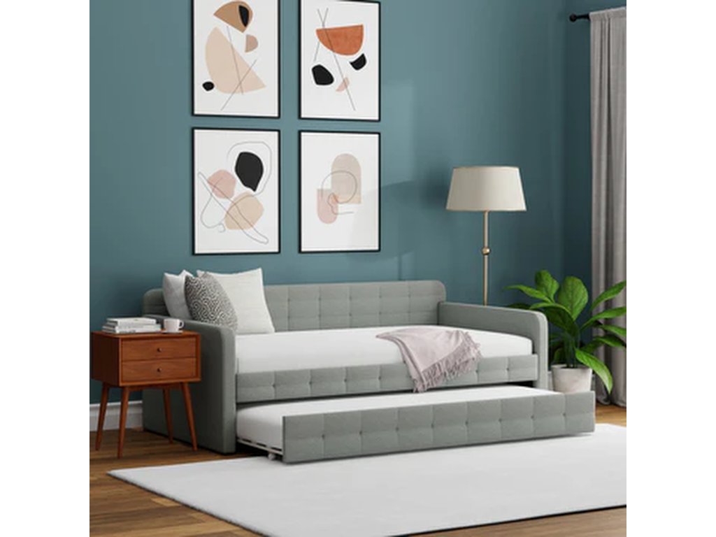 Tufted Daybed with Trundle - image 17