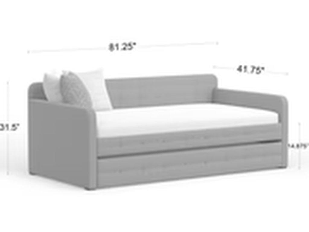 Tufted Daybed with Trundle - image 23