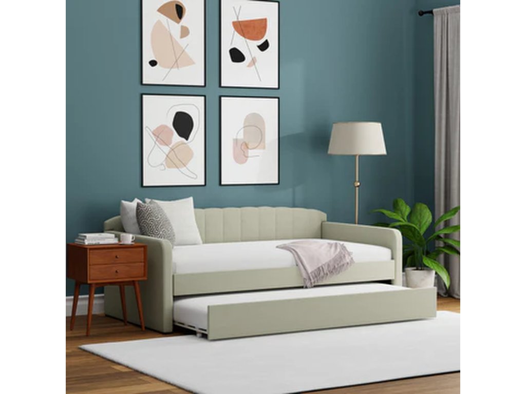 Scalloped Daybed with Trundle - image 9