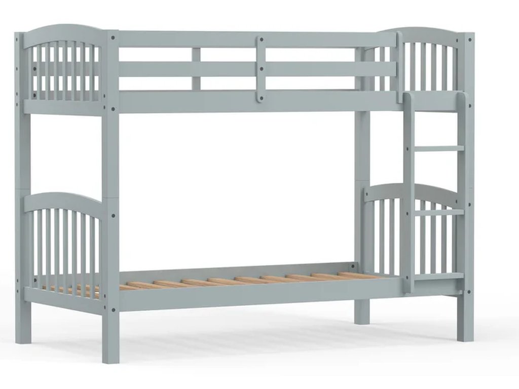 Arca Solid Wood Twin over Twin Bunk Bed - main image