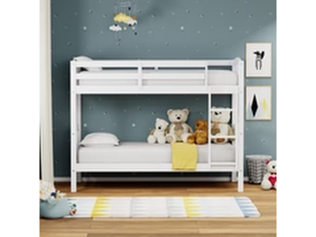 Arca Solid Wood Twin over Twin Bunk Bed - image 6