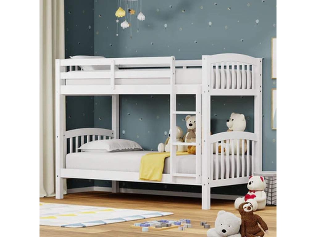 Arca Solid Wood Twin over Twin Bunk Bed - image 7