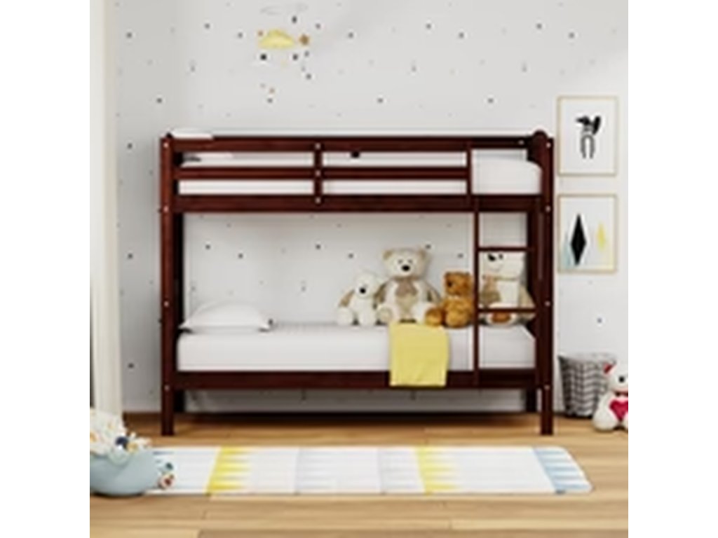 Arca Solid Wood Twin over Twin Bunk Bed - image 12