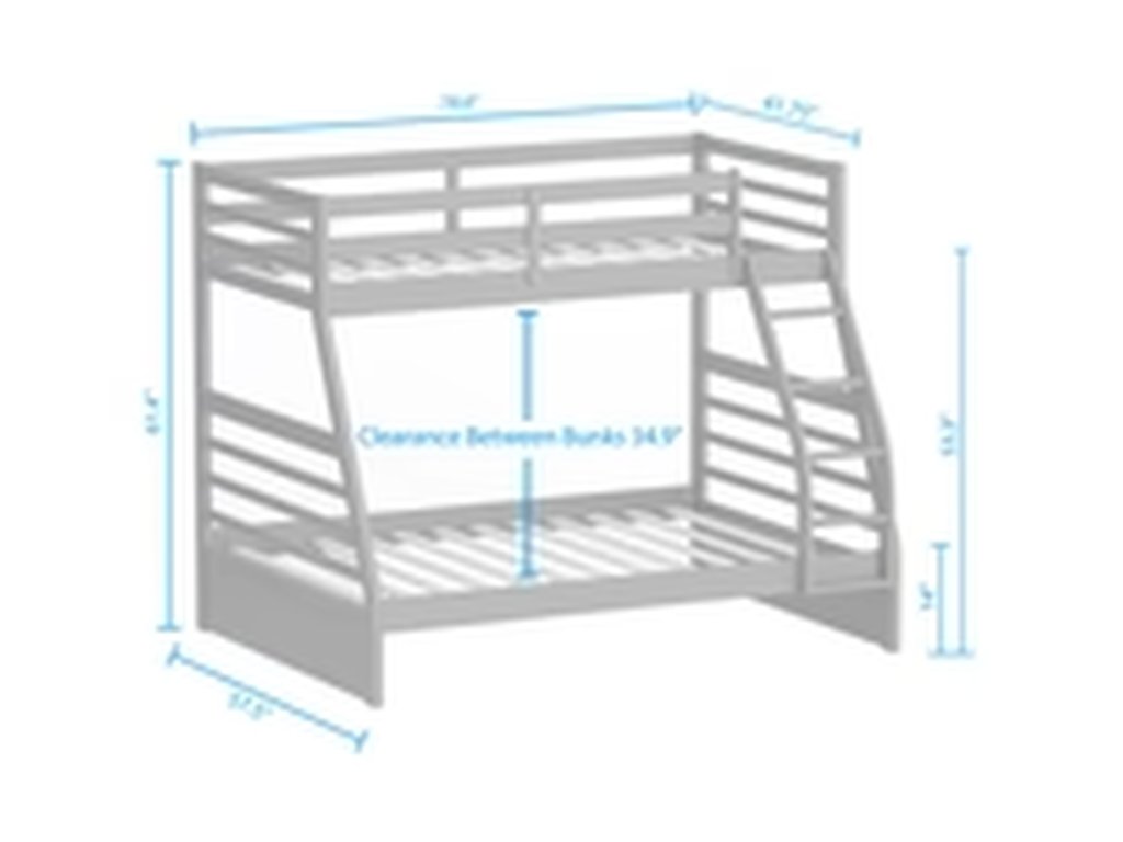 Plana Solid Wood Bunk Bed - image 23
