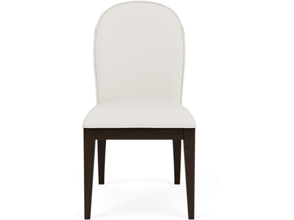 Curved Upholstered Side Chair - image 3