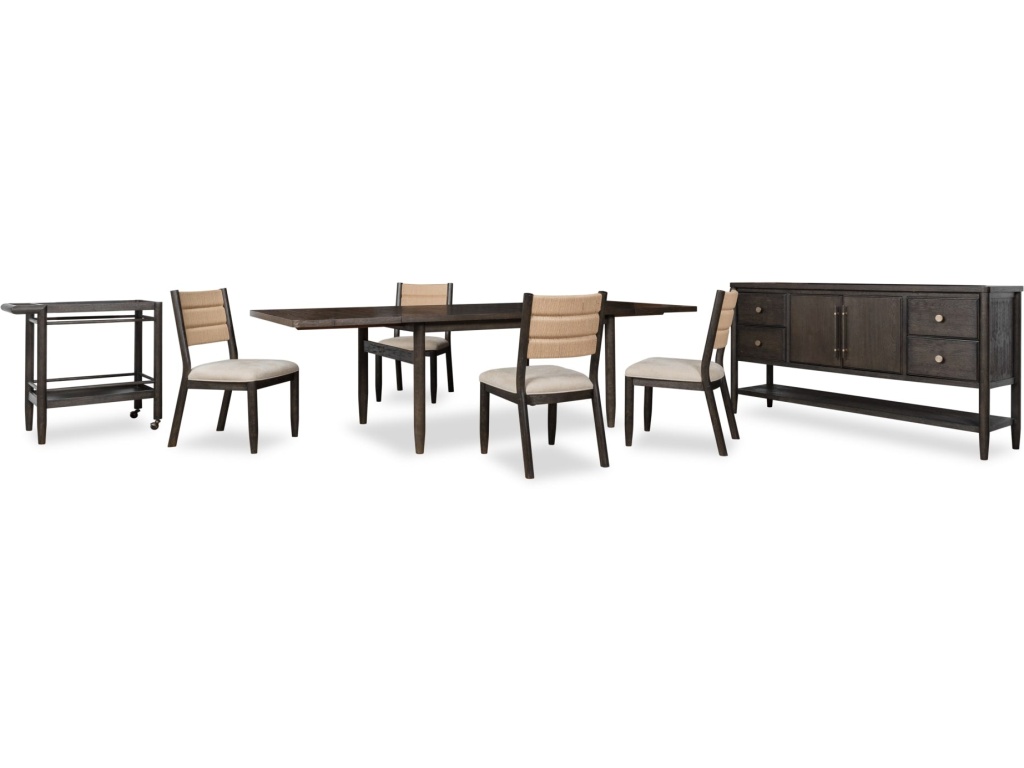 Rockport Double Extension Dining Table in Yin - image 6