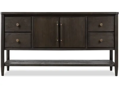 Rockport Four Drawer Two Door Sideboard in Yin