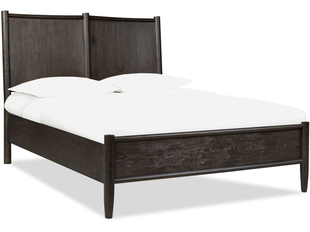 Rockport Oak Wood Platform Bed in Yin - main image