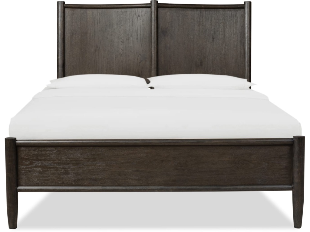 Rockport Oak Wood Platform Bed in Yin - image 7