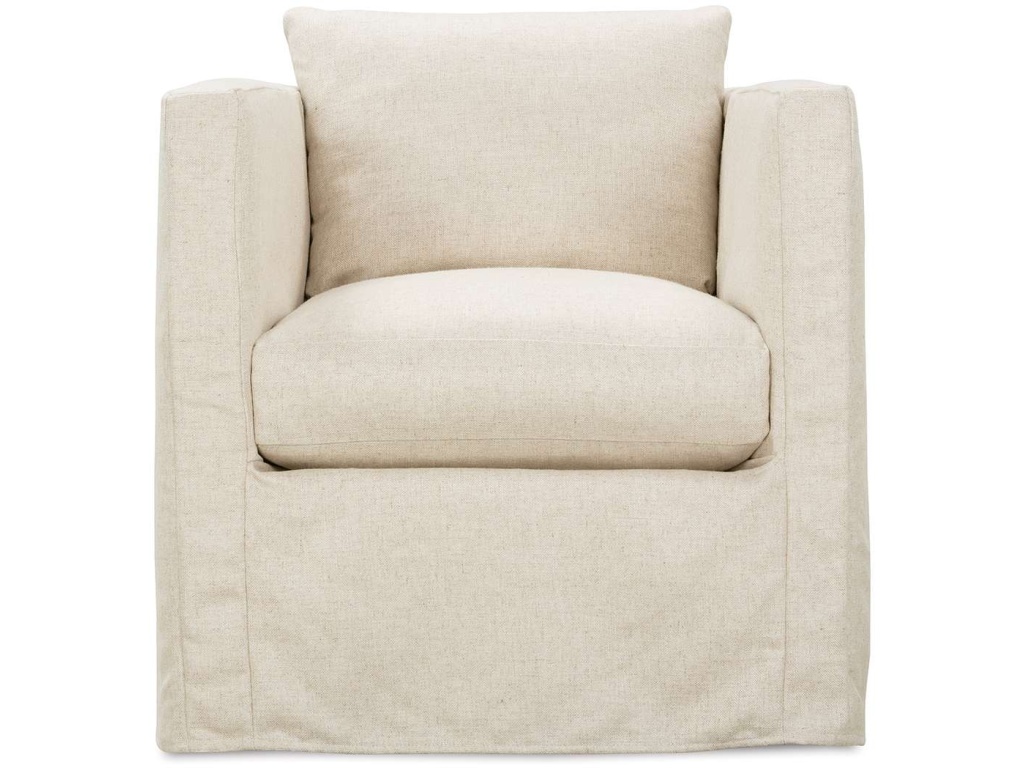 Rothko Slipcover Swivel Chair - main image