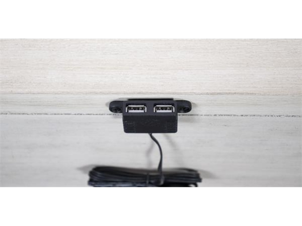 Two Drawer Nightstand - image 7