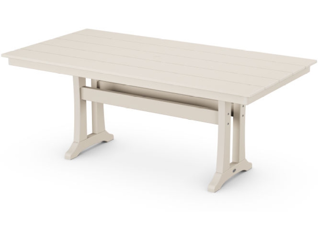 Farmhouse Trestle 37" x 72" Dining Table - main image