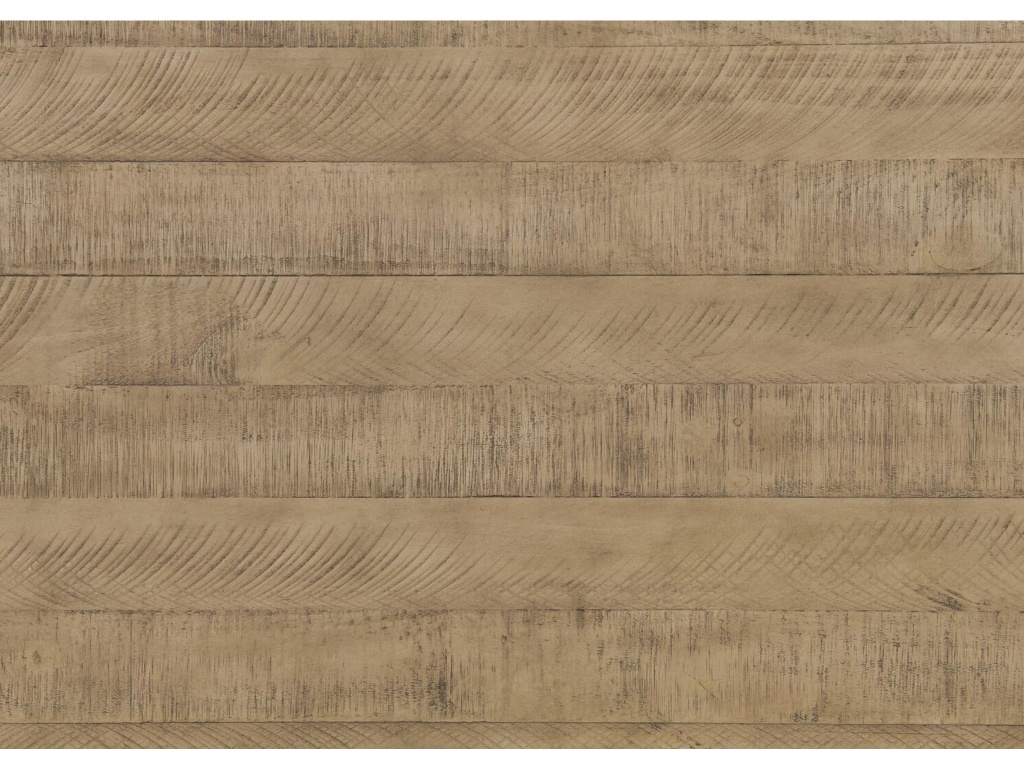Rutherford Rectangular Wooden Counter Table in Drift and Antique White - image 3