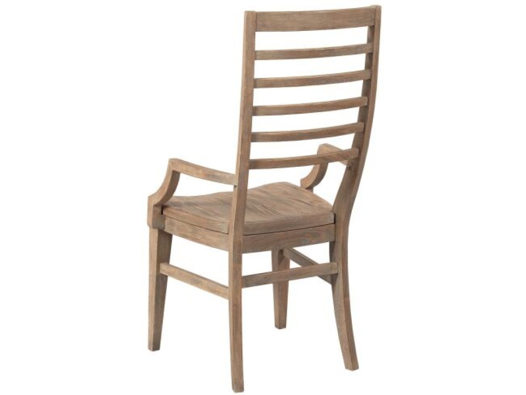 Canton Ladder Back Arm Chair - image 3