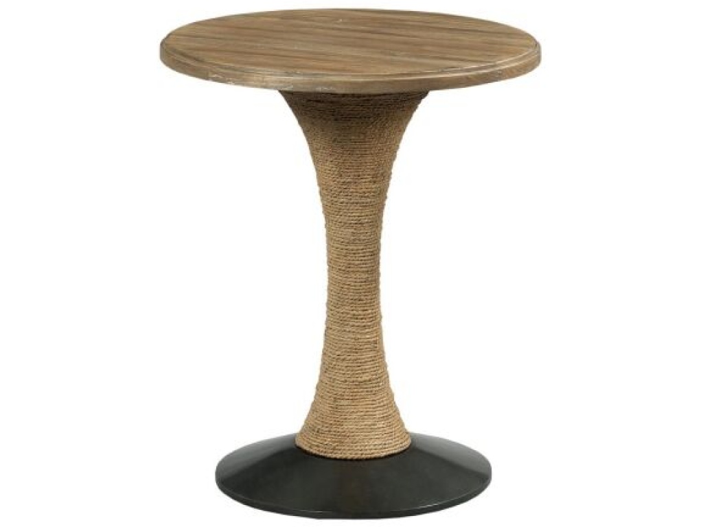 Modern Forge Round End Table - main image