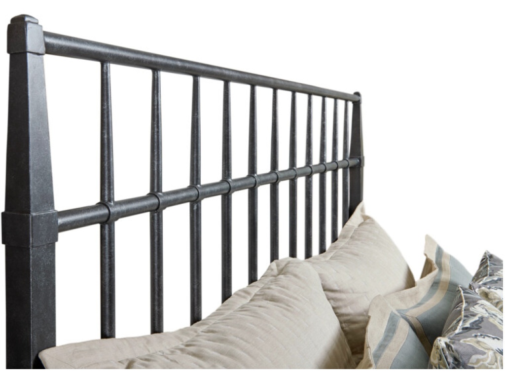 Sylvan Queen Metal Bed Complete - image 3