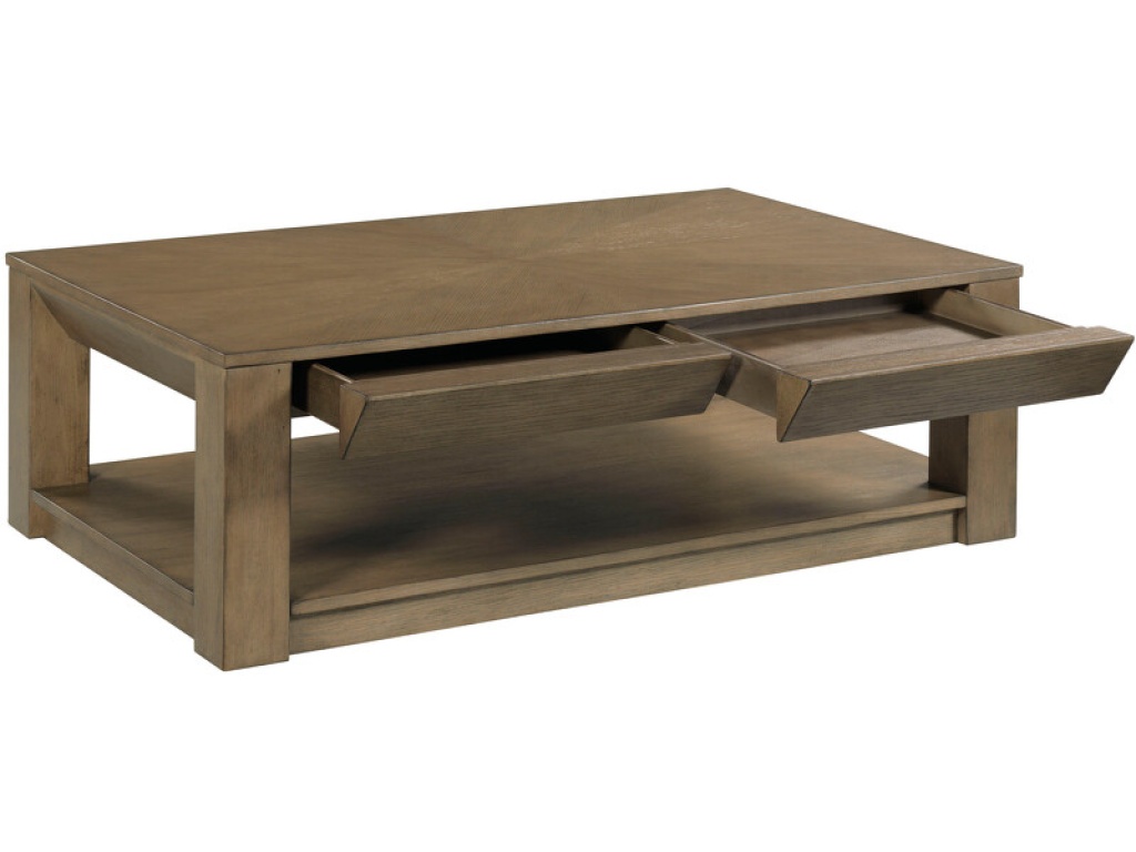 Rectangular Drawer Coffee Table - image 1