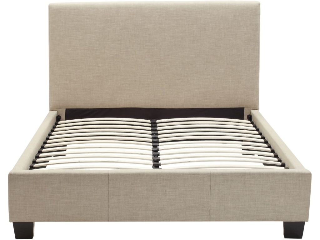 Saint Pierre Upholstered Platform Bed in Toast Linen - image 3