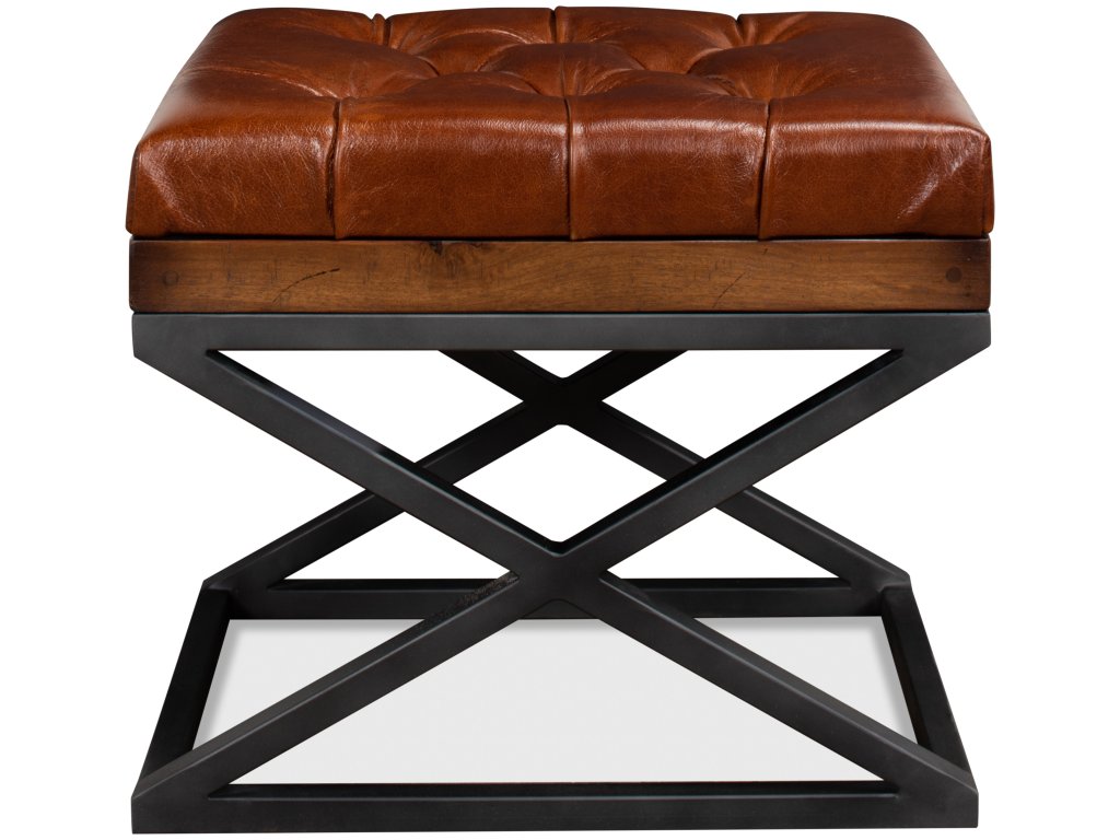 Leather Cushion Bench - image 1