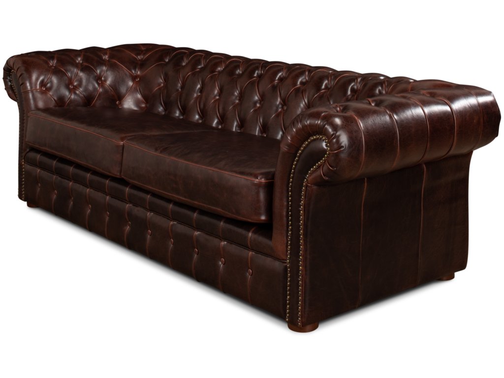 Piccadilly 3 Seat Sofa Club Leather - image 4