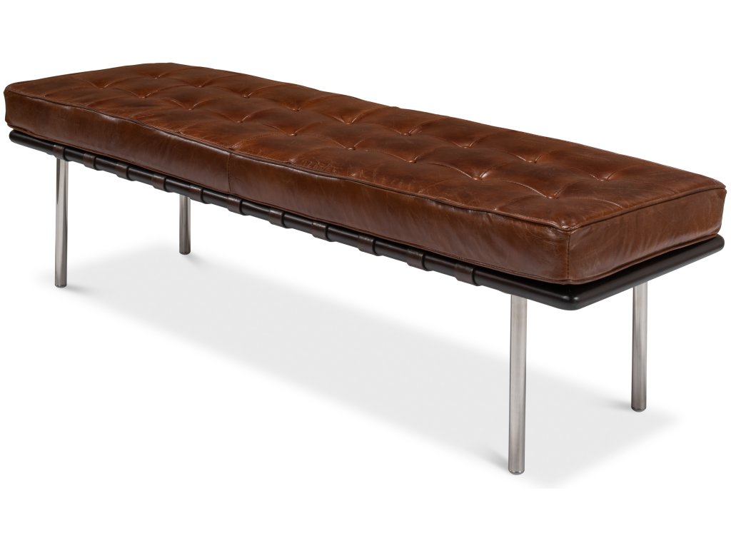 Prince Albert Bench Vintage Cigar Lthr - image 2