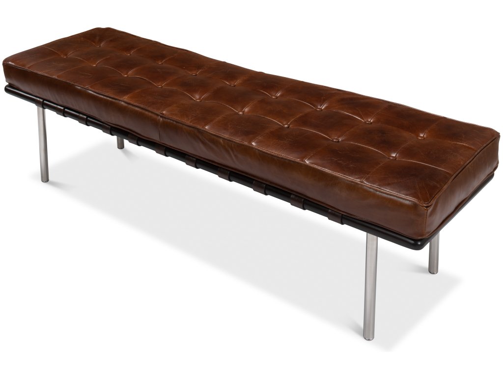 Prince Albert Bench Vintage Cigar Lthr - image 3