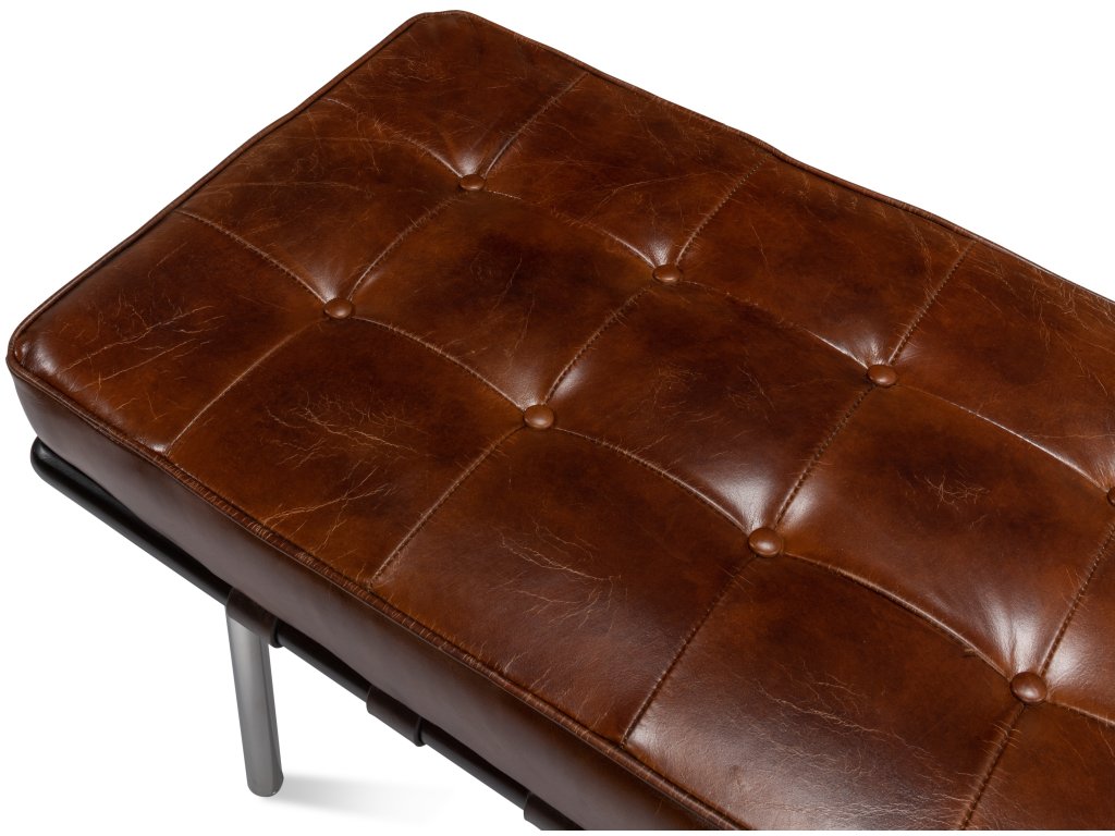 Prince Albert Bench Vintage Cigar Lthr - image 4