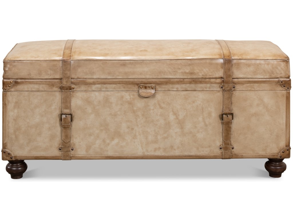 Leather Trunk/Bench Pearl Leather - image 1