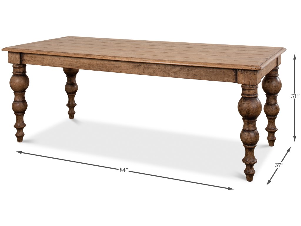 Oak Dining Table - image 5