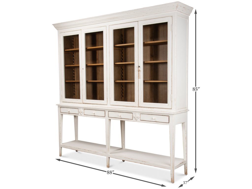 Beacon Hill Display Case White - image 5