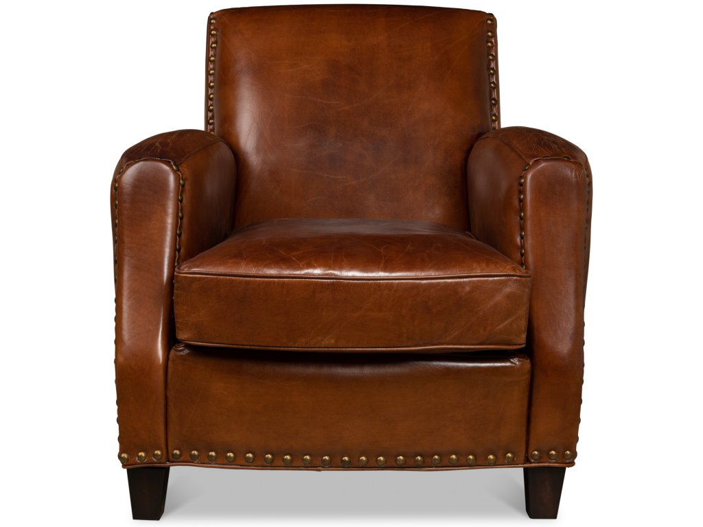 The Taft Lounge Chair Vintage Cigar - image 1