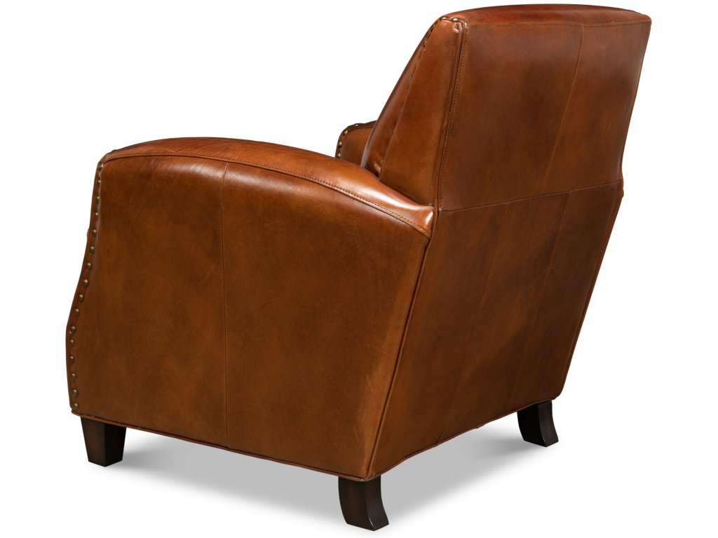 The Taft Lounge Chair Vintage Cigar - image 4