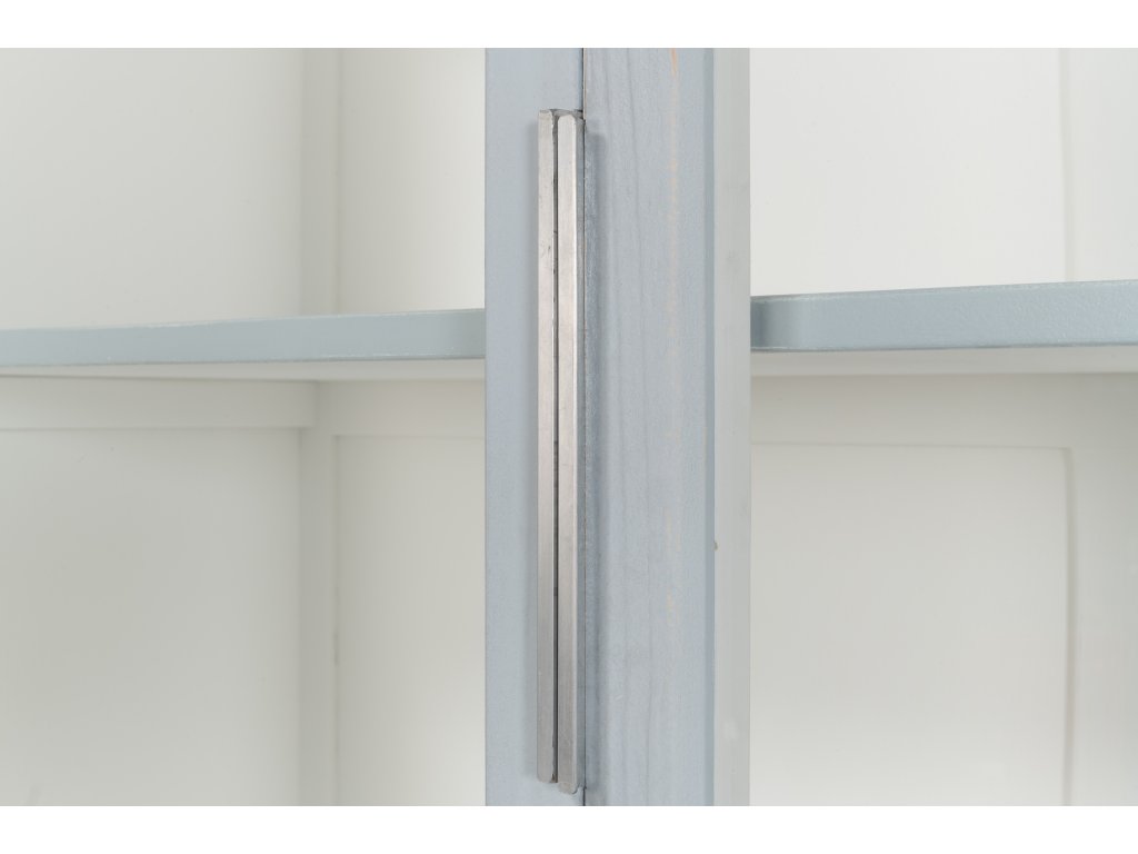 Maldives 4 Door Bookcase  Eros Blue - image 5