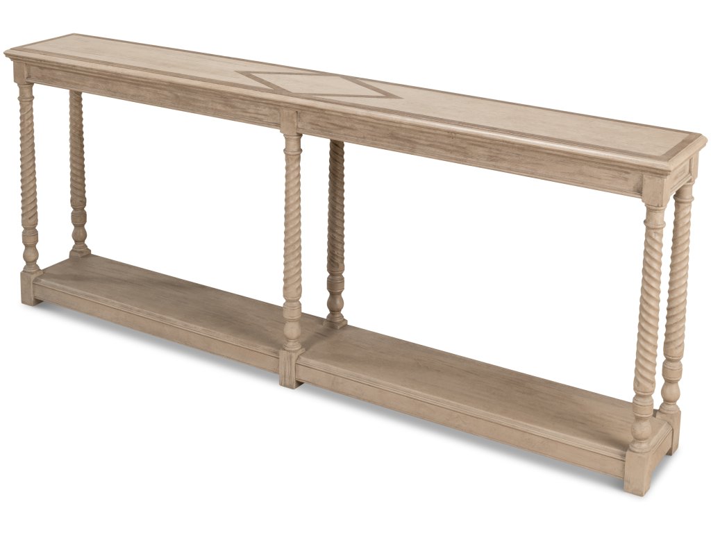 Sierra Equestrian Console Table Barn Gry - image 3