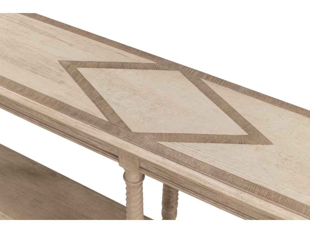 Sierra Equestrian Console Table Barn Gry - image 5