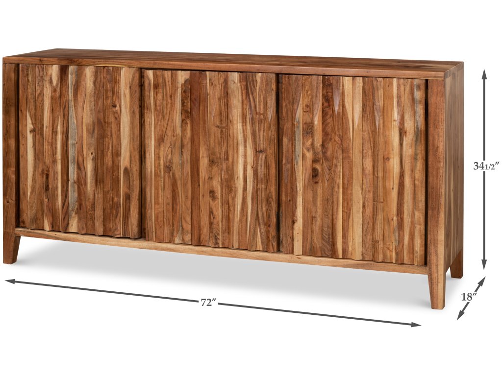 Facet Three Door Sideboard - image 6