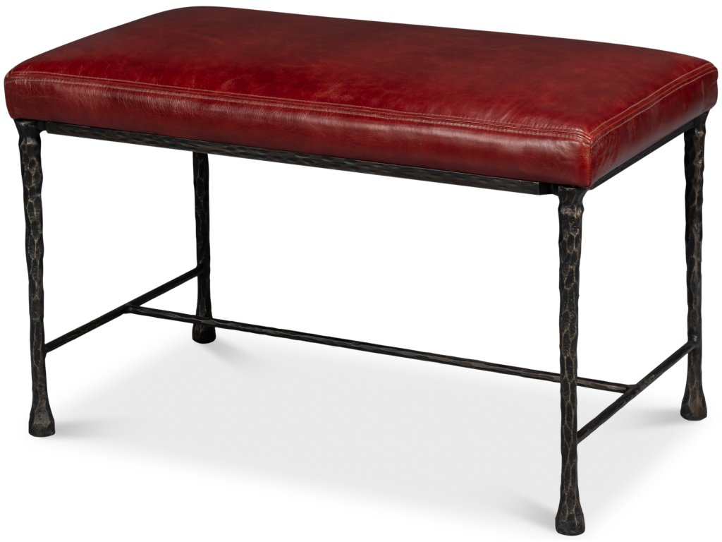 Kings Road Bench, Leather - main image